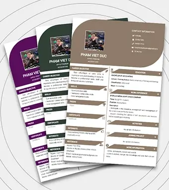 Mẫu CV xin việc cá tính
