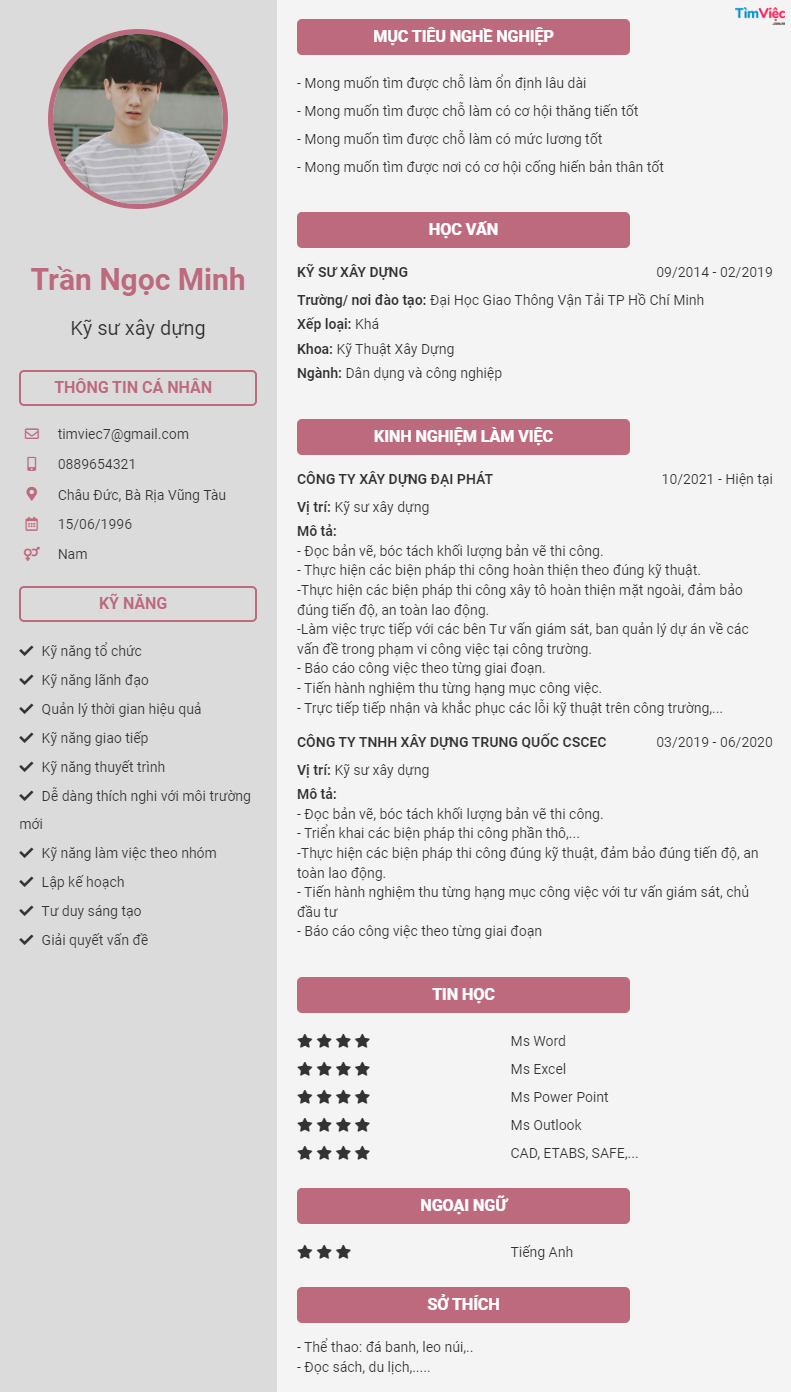 Kỹ Sư Xây Dựng